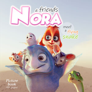 nora and friends meet a flying snake